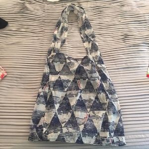 Free People Cloth Tote Reusable Shopping Bag